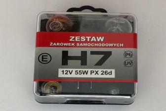 Set sijalica H7 12v PX26D