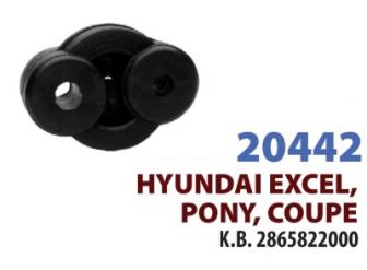 ZAKAČKA AUSPUHA HYUNDAI EXCEL PONY