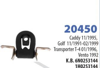 ZAKAČKA AUSPUHA GOLF 3