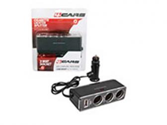 Utičnica sa 3 izlaza + USB 93916