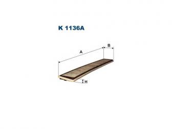 FILTER KABINE FK1136A
