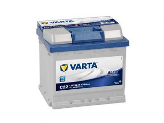 VARTA 12V 52AH D+ 470A BLUE C22 AKUMULATOR