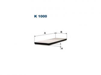 FILTER KABINE K1000