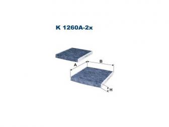 FILTER KABINE K1260A-2X