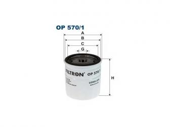 FILTER ULJA OP570/1