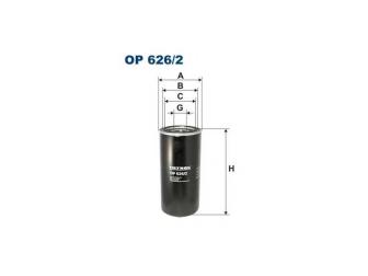 FILTER ULJA OP626/2