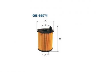 Filter ulja oe667/1