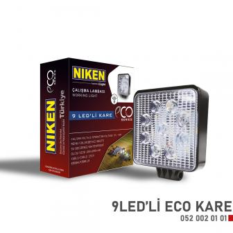 LED FAR RADNI 9 LED ECO KOCKA