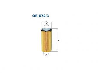 FILTER ULJA OE672/3