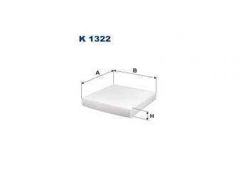 FILTER KABINE K1322