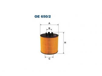 FILTER ULJA OE650/2