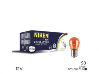 Sijalica 12V 21w Žuta BA15S 