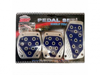 Papučice pedala ukrasne plave fa1-250 