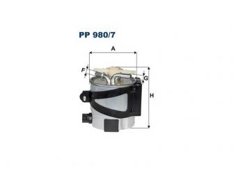 FILTER GORIVA PP980/7